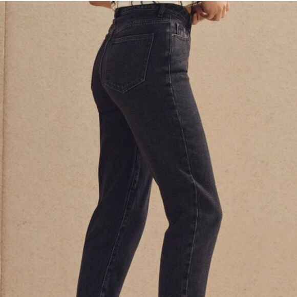 BLACK PACSUN MOM JEANS - Picture 1 of 9